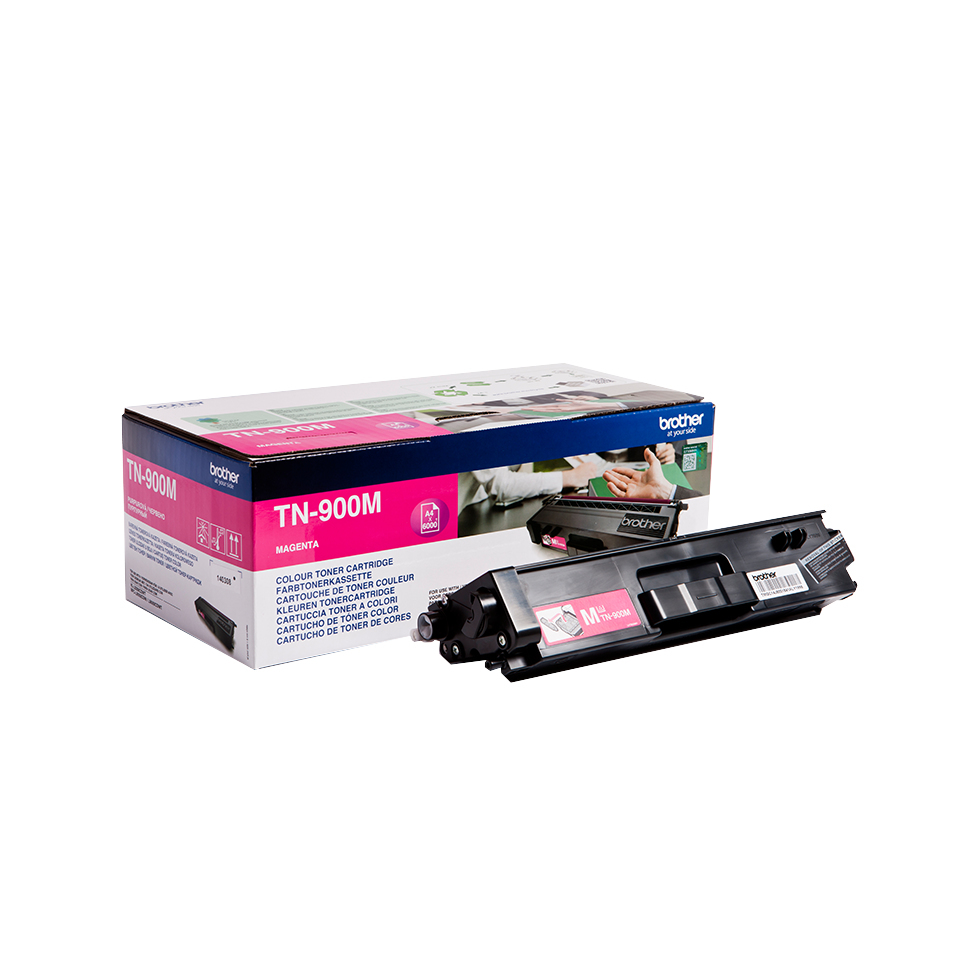 Brother TN900M - Magenta - originale - cartuccia toner - per Brother HL-L9200CDWT, HL-L9300CDWT, HL-L9300CDWTT, MFC-L9550CDW, MFC-L9550CDWT