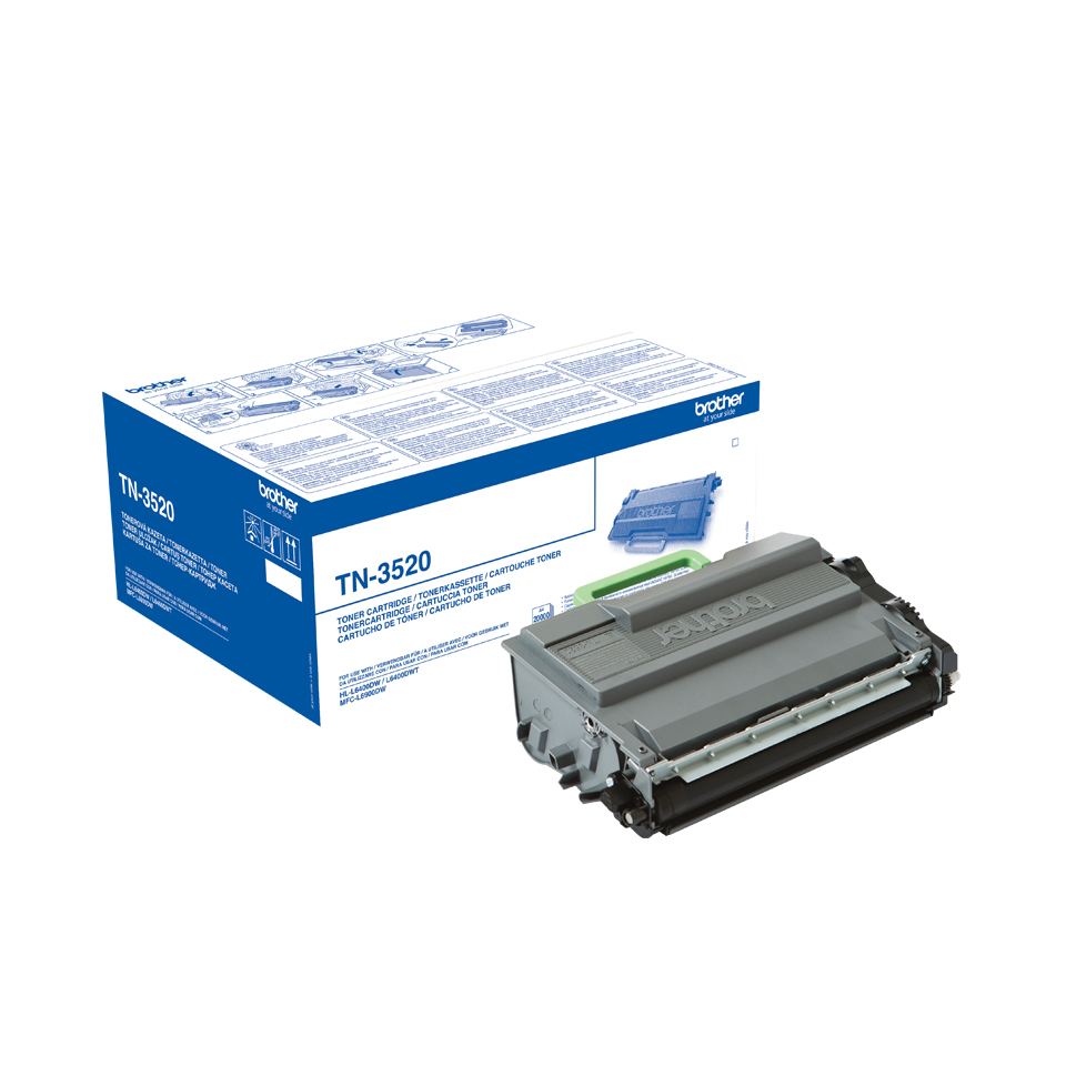 Brother TN3520P - Nero - originale - cartuccia toner - per Brother HL-L6400, MFC-L6900, MFC-L6970