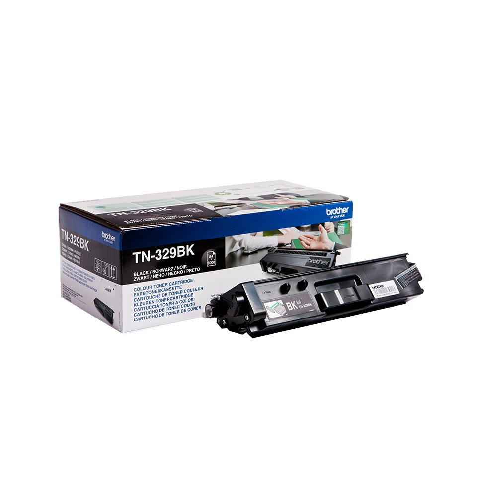 Brother TN329BKP - Nero - originale - cartuccia toner - per Brother DCP-L8450CDW, HL-L8350CDW, HL-L8350CDWT, MFC-L8850CDW