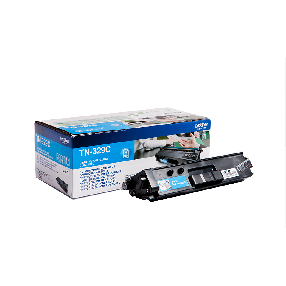 Brother TN329CP - Ciano - originale - cartuccia toner - per Brother DCP-L8450CDW, HL-L8350CDW, HL-L8350CDWT, MFC-L8850CDW