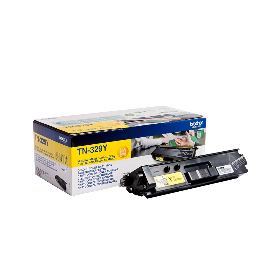 Brother TN329YP - Giallo - originale - cartuccia toner - per Brother DCP-L8450CDW, HL-L8350CDW, HL-L8350CDWT, MFC-L8850CDW