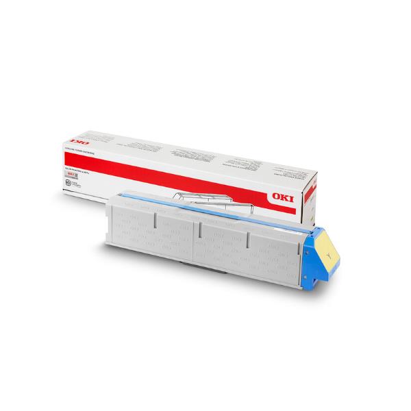 OKI - Giallo - originale - cartuccia toner - per OKI Pro9541WT