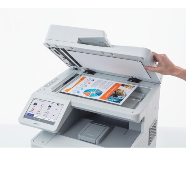 Brother MFC-L9670CDN - Stampante multifunzione - colore - laser - A4/Legal (supporti) - fino a 40 ppm (copia) - fino a 40 ppm (stampa) - 620 fogli - 33.6 Kbps - Gigabit LAN, USB 2.0, host USB 2.0, NFC