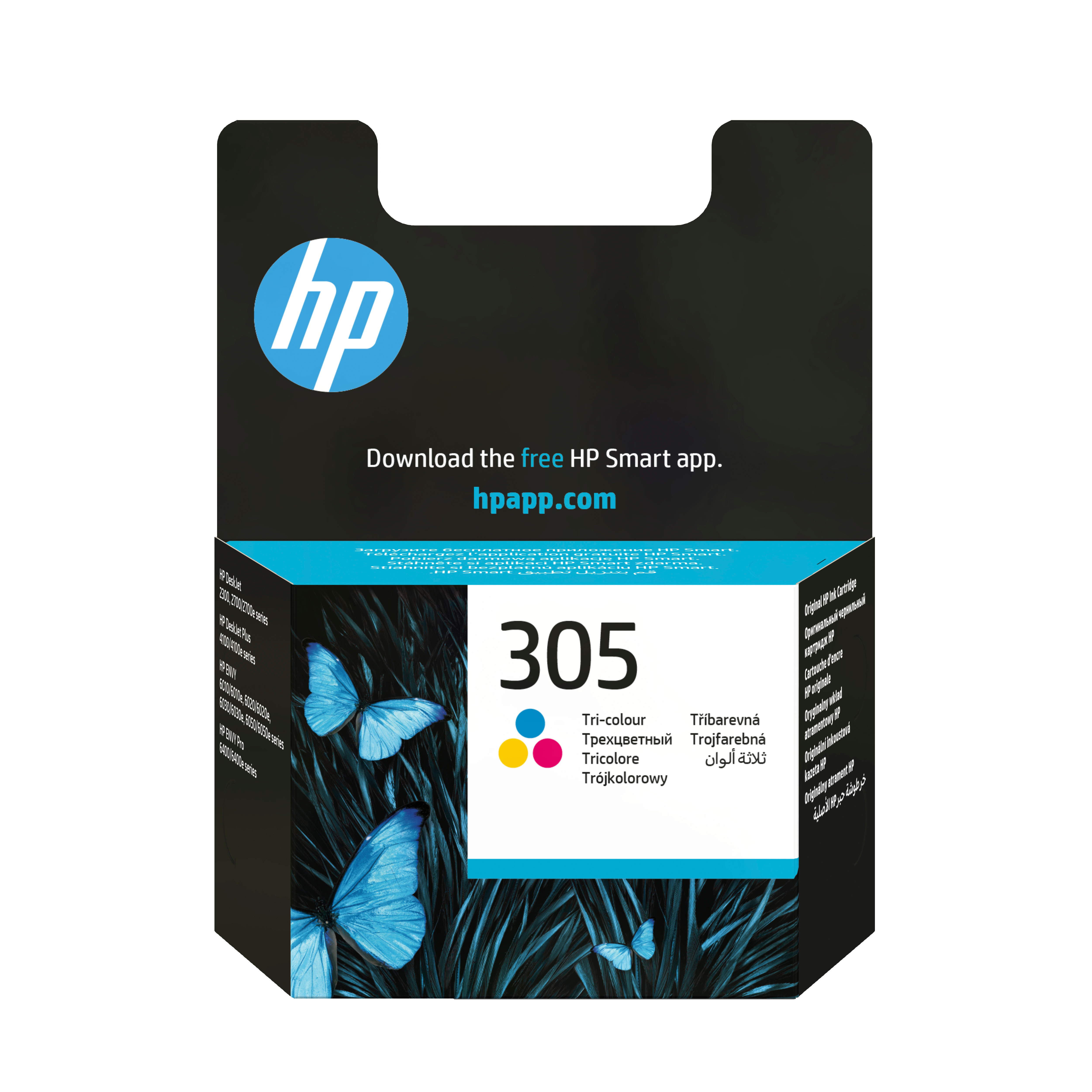 Hp - Cartuccia Ink originale - 305 - C/M/Y - 3YM60AE - 100 pag