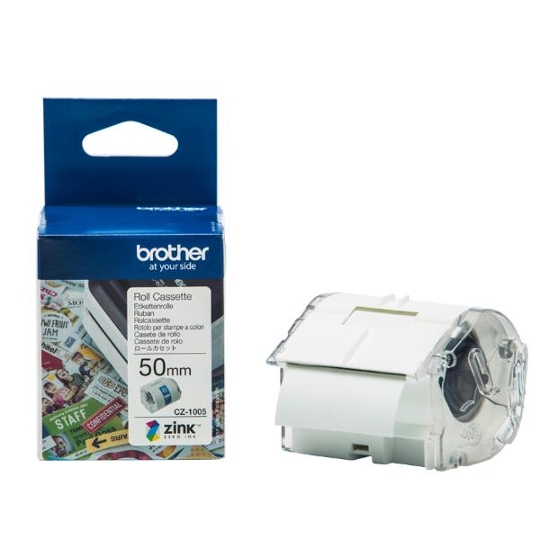 Brother CZ-1005 - Rotolo (5 cm x 5 m) 1 rotoli Etichette a modulo continuo - per Brother VC-500W