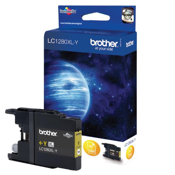 Brother LC1280XLY - Giallo - originale - cartuccia d'inchiostro - per Brother MFC-J5910DW, MFC-J6510DW, MFC-J6710DW, MFC-J6910DW