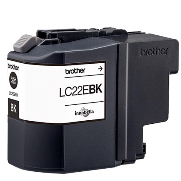 Brother LC22EBK - Rendimento Super Alto - nero - originale - cartuccia d'inchiostro - per Brother MFC-J5920DW