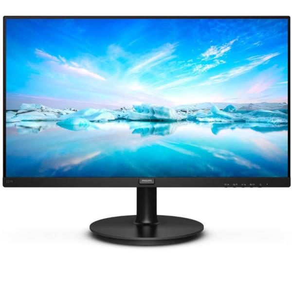 Philips V-line 221V8A - Monitor a LED - 22" (21.5" visualizzabile) - 1920 x 1080 Full HD (1080p) @ 75 Hz - VA - 200 cd/m² - 4000:1 - 4 ms - HDMI, VGA - altoparlanti - nero testurizzato