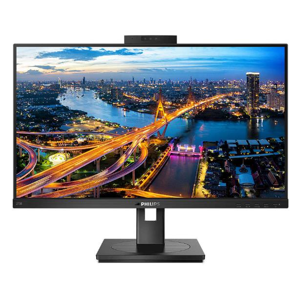 Philips B Line 275B1H - Monitor a LED - 27" - 2560 x 1440 QHD @ 75 Hz - IPS - 300 cd/m² - 1000:1 - 4 ms - HDMI, DVI-D, DisplayPort - altoparlanti - black texture