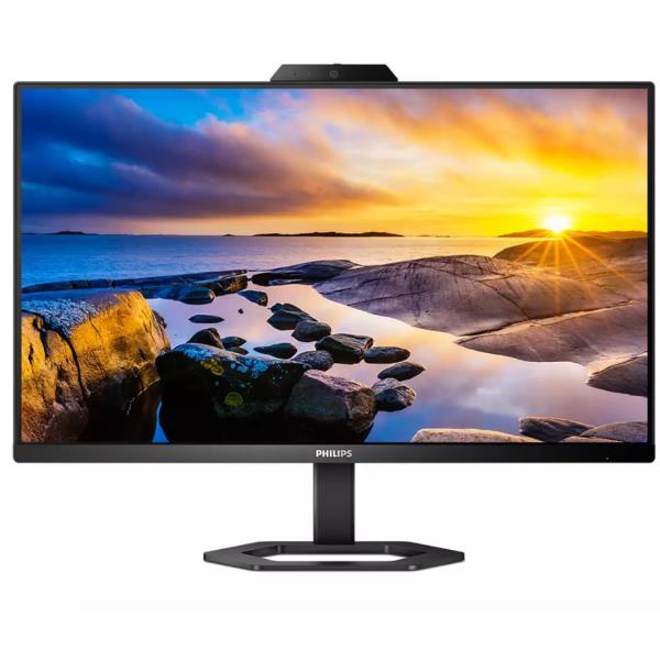 Philips 27E1N5600HE - 5000 Series - monitor a LED - 27" - 2560 x 1440 QHD @ 75 Hz - IPS - 300 cd/m² - 1000:1 - 1 ms - HDMI, DisplayPort, USB-C - altoparlanti - nero testurizzato