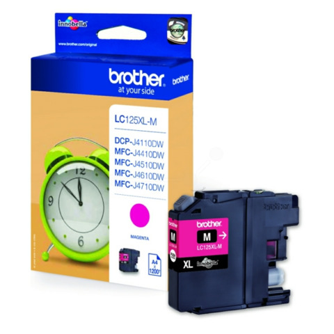 Brother - Cartuccia - Magenta - LC125XLM - 1200 pag