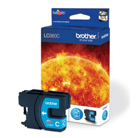 Brother - Cartuccia - Ciano - LC980C - 260 pag