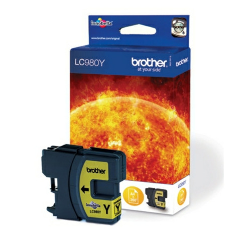 Brother - Cartuccia - Giallo - LC980Y - 260 pag
