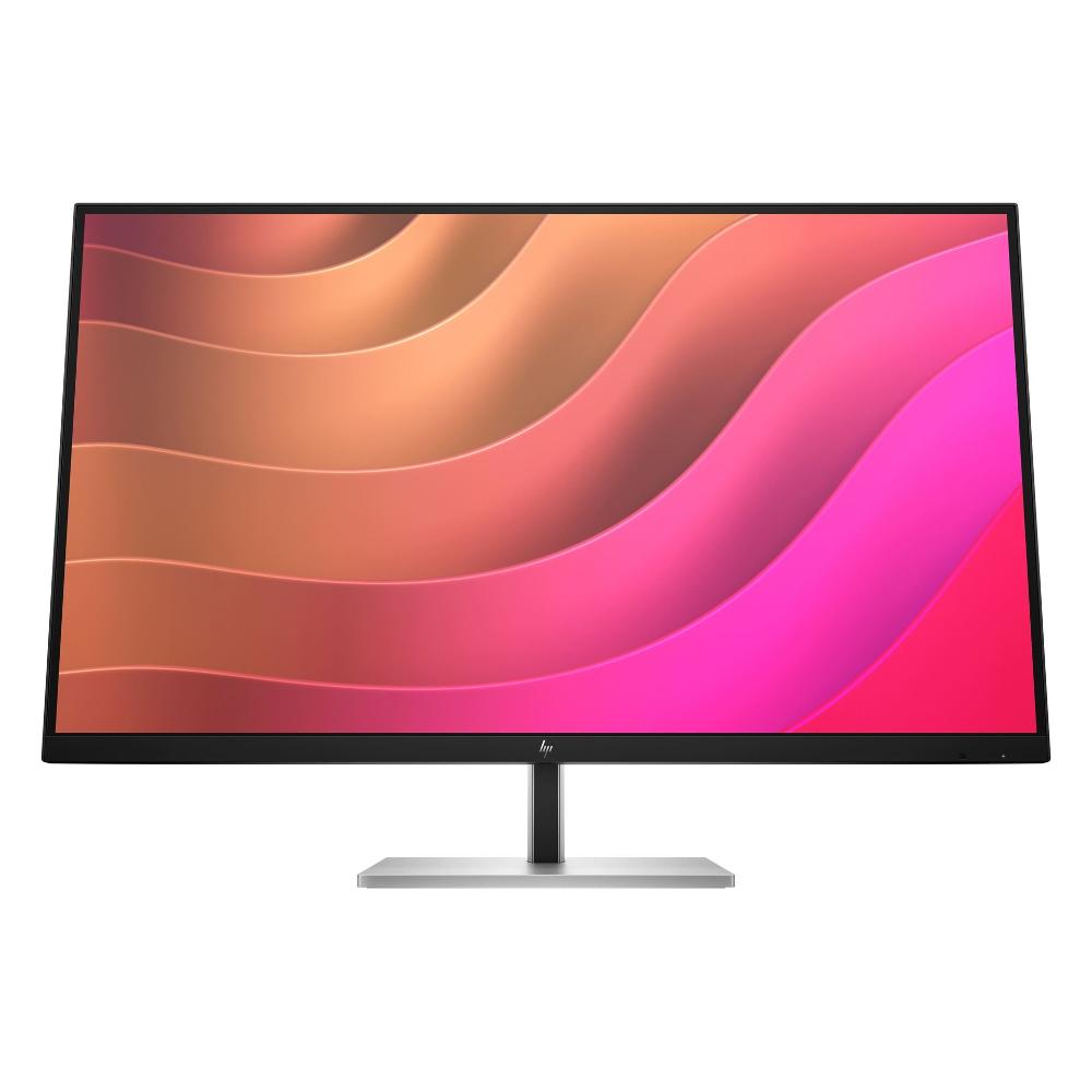 HP E32K G5 - E-Series - monitor a LED - 31.5" - 3840 x 2160 4K UHD (2160p) @ 60 Hz - IPS - 350 cd/m² - 1000:1 - 5 ms - HDMI, DisplayPort, USB-C - altoparlanti - testa utensile nera, nero e argento (supporto)
