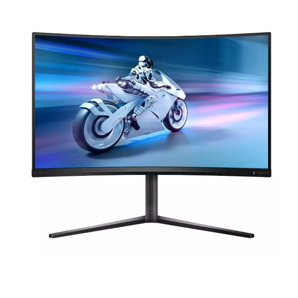 Philips Evnia 5000 32M2C5500W - Monitor a LED - gaming - curvato - 32" (31.5" visualizzabile) - 2560 x 1440 QHD @ 240 Hz - VA - 500 cd/m² - 4000:1 - DisplayHDR 400 - 0.5 ms - 2xHDMI, 2xDisplayPort - ardesia scura