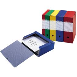 Cartella portaprogetti Spazio - Dorso 8 cm - blu