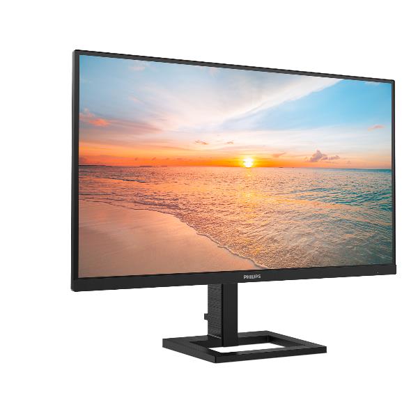 Philips 27E1N1800AE - 1000 Series - monitor a LED - 27" - 3840 x 2160 4K @ 60 Hz - IPS - 350 cd/m² - 1000:1 - HDR10 - 4 ms - 2xHDMI, DisplayPort - altoparlanti - nero