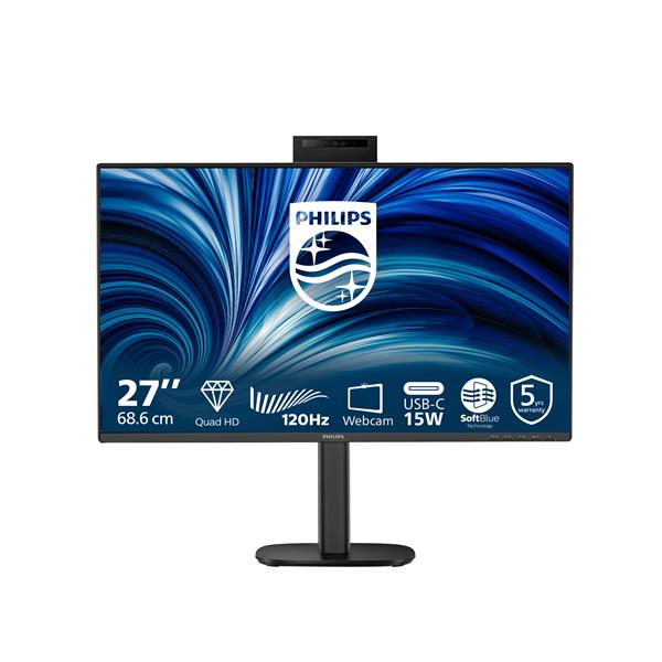 Philips 27B2N3500JH, 68,6 cm (27ʺ), 2560 x 1440 Pixel, Quad HD, LCD, 4 ms, Nero