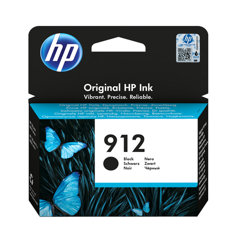 HP 912 - 8.29 ml - nero - originale - cartuccia d'inchiostro - per Officejet 80XX; Officejet Pro 80XX