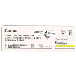 Canon C-EXV 47 - Giallo - originale - kit tamburo - per imageRUNNER ADVANCE C250i, C255i, C350i, C350P, C351iF, C355i, C355iFC, C355P