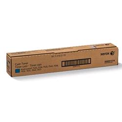 Xerox WorkCentre 7500 Series - Ciano - originale - cartuccia toner Sold - per WorkCentre 7525/7530/7535, 7545/7556, 75XX, 7830/35, 7845/55, 78XX, 79XX, EC7836, EC7856