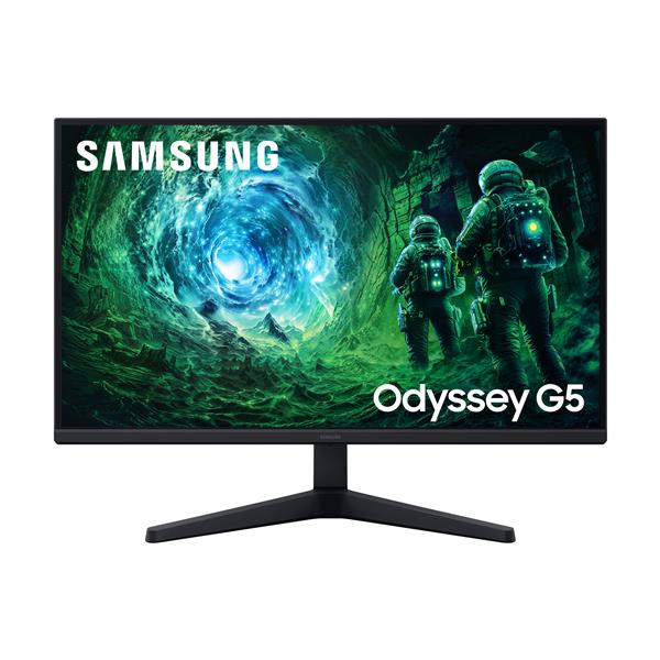 Samsung Monitor Gaming Odyssey G5 - G53F da 27ʺ QHD Flat, 68,6 cm (27ʺ), 2560 x 1440 Pixel, Quad HD, LCD, Nero