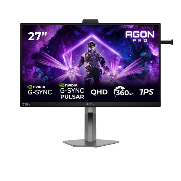 AOC AGON PRO AG276QSG2, 68,6 cm (27ʺ), 2560 x 1440 Pixel, Quad HD, 1 ms, Nero, Grigio