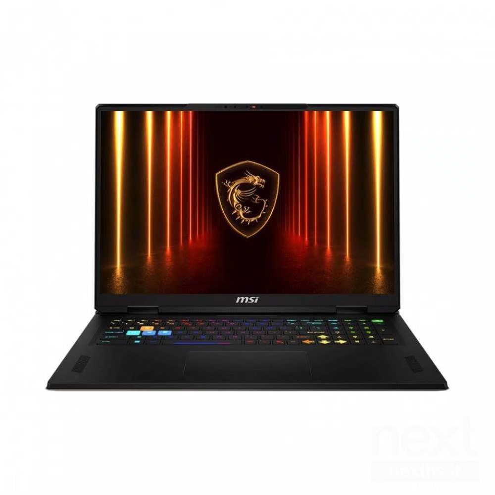 MSI Vector 18 HX AI A2XWJG-853IT, Intel Core Ultra 9, 45,7 cm (18ʺ), 2560 x 1600 Pixel, 32 GB, 1 TB, Windows 11 Home