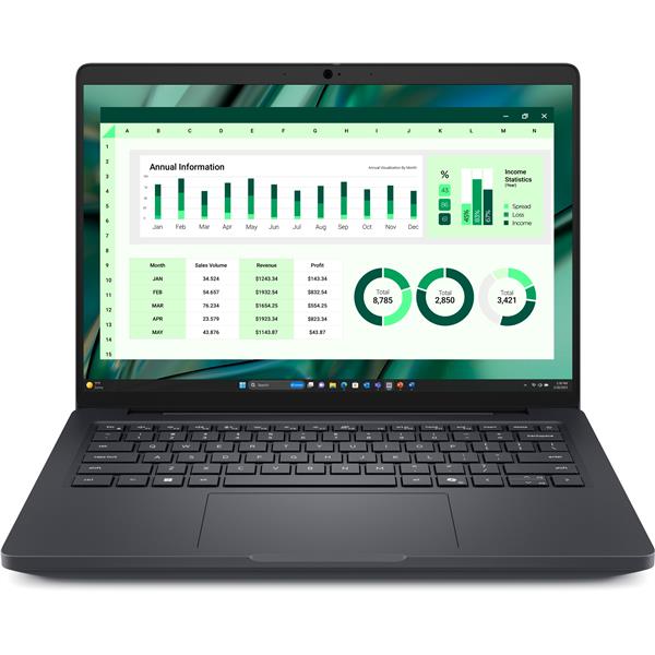 DELL Pro Max 14 MC14250, Intel Core Ultra 7, 35,6 cm (14ʺ), 1920 x 1200 Pixel, 16 GB, 512 GB, Windows 11 Pro
