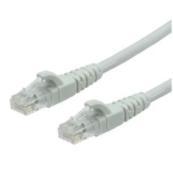 Nilox - Cavo patch - RJ-45 (M) a RJ-45 (M) - 3 m - UTP - CAT 6 - schermato, senza alogeni - grigio