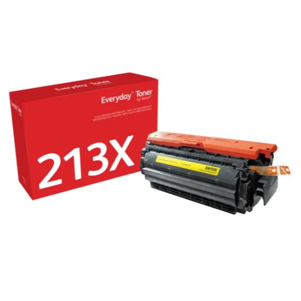 Toner Everyday™ di Giallo compatibile con HP 213X (W2132X), Alta capacità, 6000 pagine, Giallo