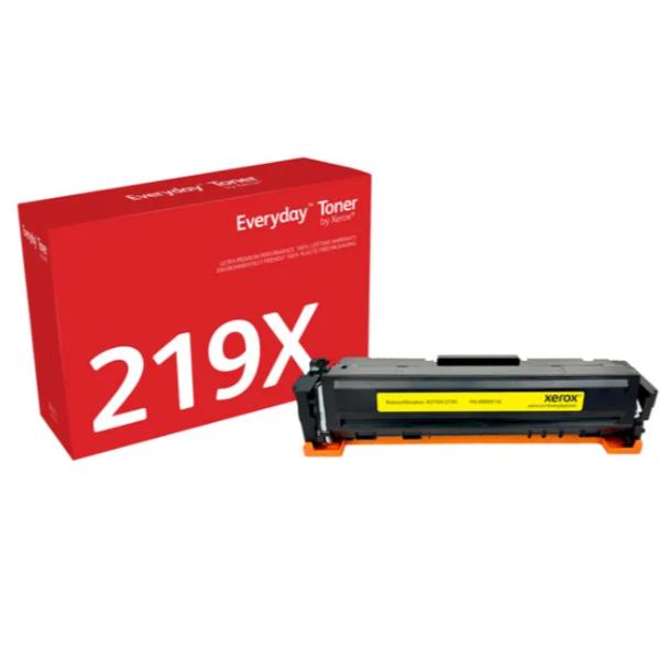 Toner Everyday™ di Giallo compatibile con HP 219X (W2192X), Alta capacità, 2500 pagine, Giallo