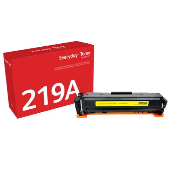 Toner Everyday™ di Giallo compatibile con HP 219A (W2192A), Capacità standard, 1200 pagine, Giallo