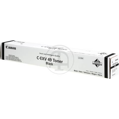 Canon C-EXV 49 - Nero - originale - cartuccia toner - per imageRUNNER ADVANCE DX C3720, DX C3725, DX C3730, DX C3822, DX C3826, DX C3830, DX C3835