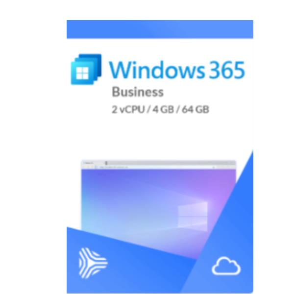 Windows 365 Business 2 vCPU  4 GB  64 GB - Impegno annuale  pagamento annuale