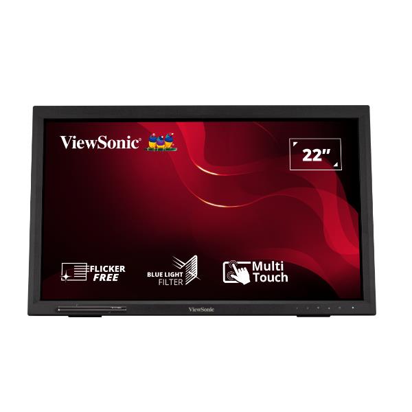 Viewsonic TD2223-2, 55,9 cm (22ʺ), 1920 x 1080 Pixel, Full HD, LCD, 6,5 ms, Nero