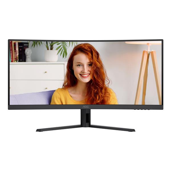 AOC B3 CU34B3E, 86,4 cm (34ʺ), 3440 x 1440 Pixel, Wide Quad HD, LED, 4 ms, Nero
