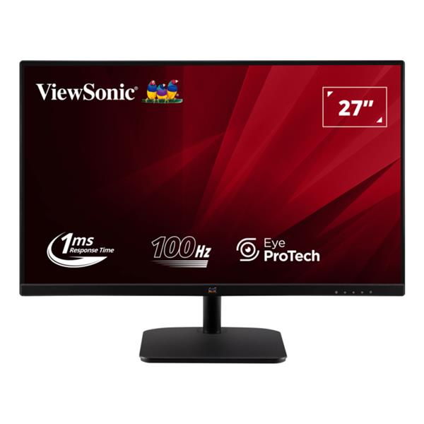 Viewsonic VA2732-H-2, 68,6 cm (27ʺ), 1920 x 1080 Pixel, Full HD, LED, 1 ms, Nero