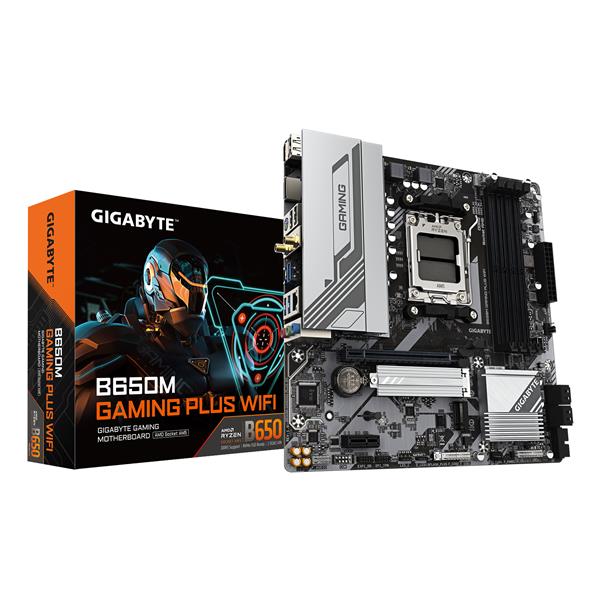 Scheda madre Gigabyte B650M Gaming Plus WiFi per processori AMD Ryzen