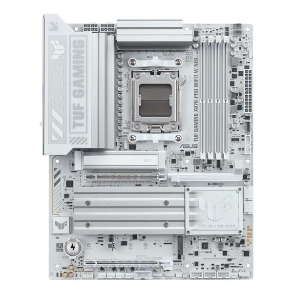 ASUS TUF GAMING X870-PRO WIFI7 W NEO, AMD, Socket AM5, AMD Ryzen 9000 Series, AMD Ryzen 8000 Series, AMD Ryzen 7000 Series, DDR5-SDRAM, 256 GB, DIMM