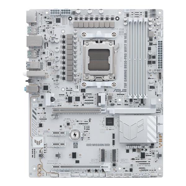 ASUS TUF GAMING B850-PRO WIFI7 W NEO, AMD, Socket AM5, AMD Ryzen 9000 Series, AMD Ryzen 8000 Series, AMD Ryzen 7000 Series, DDR5-SDRAM, 256 GB, DIMM