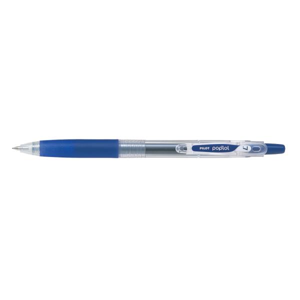 Roller gel a scatto Pop'lol - punta 0,7mm - blu - Pilot