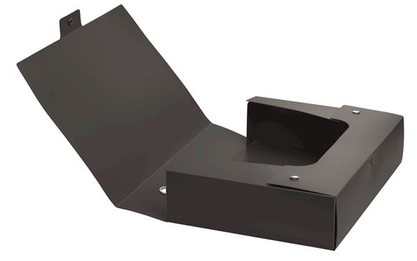 Bankers Box Progetto Plus VIP - Cartella a scatola - larghezza dorsale 80 mm - per 255 x 355 mm - grigio antracite