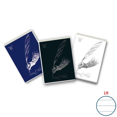 Blocco Montblanc - A5 - 60 gr - 70 fogli - 1 rigo - Pigna