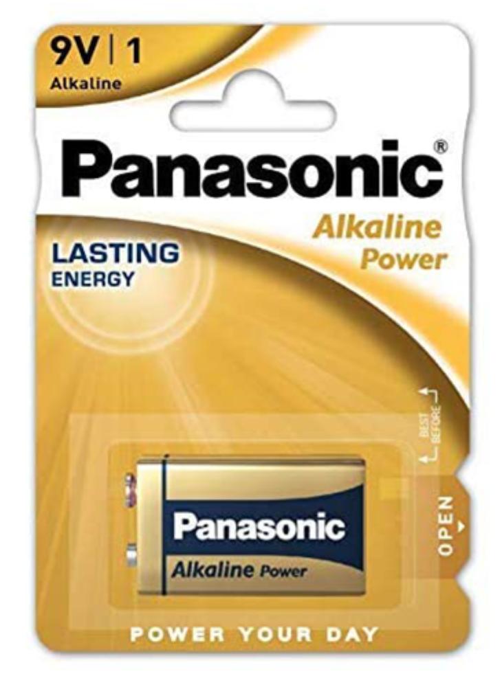 Pila Transistor - 9V - Alkaline Power - Panasonic - blister 1 pezzo