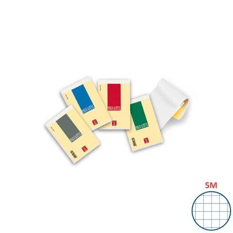 Blocco Pignastyl - A6 - 100 x 150mm - 80gr - 70 fogli - 5mm - Pigna