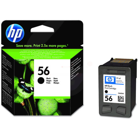 Hp - Cartuccia ink originale - 56 - Nero - C6656AE - 520 pag