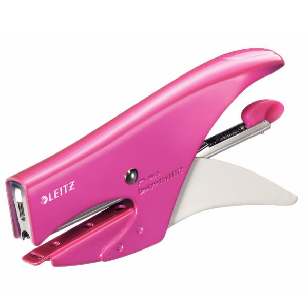 Cucitrice Wow a pinza 5547 - fucsia metallizzato - Leitz
