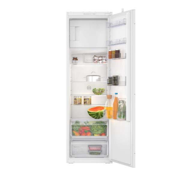 Bosch Serie 2 KIL82NSE0 Frigorifero Monoporta da incasso 177,2 x 54,1 cm Classe E, 280 L, Da incasso, E, 35 dB, SN-ST, 2,5 kg/24h