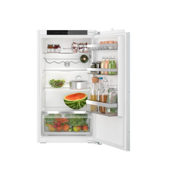 Bosch Serie 4 KIR31VFE0 Frigorifero Monoporta da incasso 102,1 x 55,8 cm Classe E, 165 L, SN-ST, 35 dB, E, Bianco